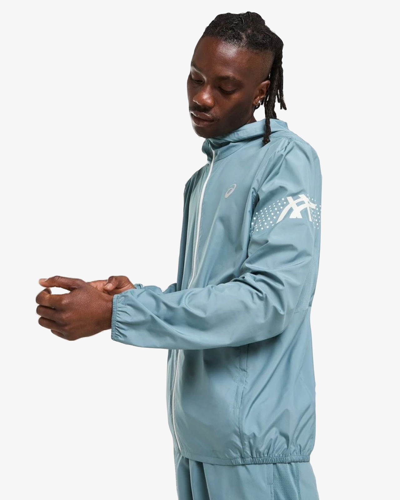Asics Icon Jacket Navy