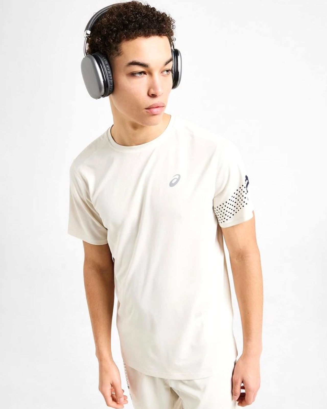 ★KODAK★ Stadium Club Aerocool Short Sleeve T-Shirt BEIGE UNISEX ASICS CELEBRATE OUR HOME SHORT SLEEVE TEE | Unisex