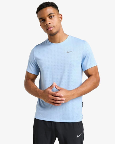 Nike Miler Breathe T-Shirt Psychic Blue