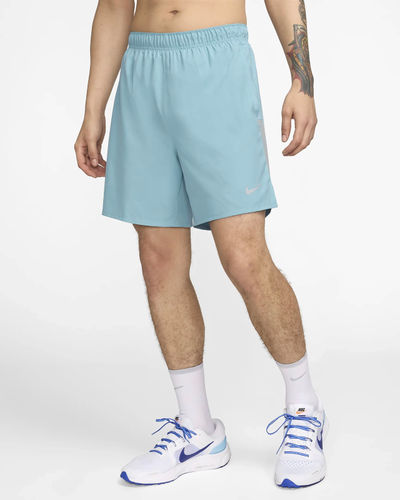 Nike Dri-FIT Challenger 2-in-1 Shorts  Denim Turquoise