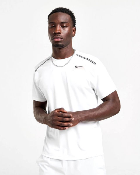 Nike Miler Grid T-Shirt Pure Platinum