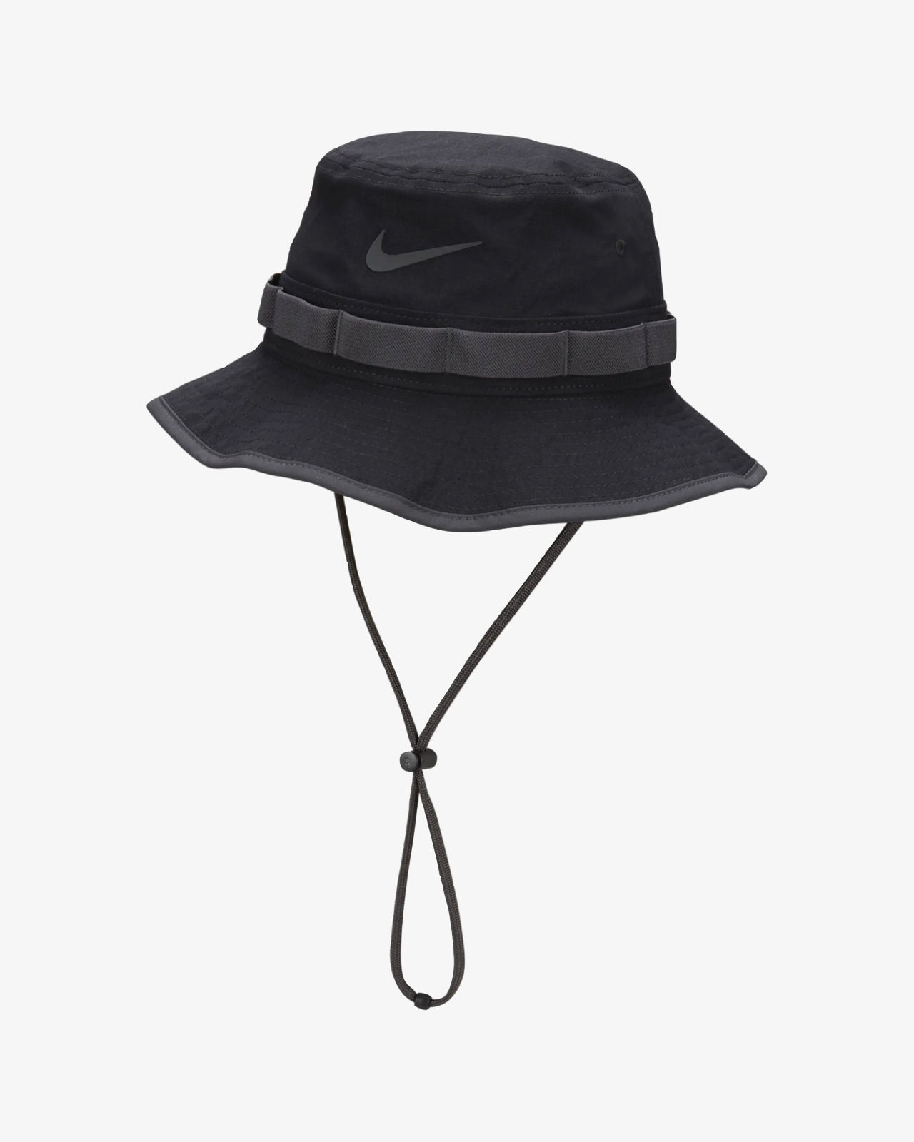 Nike Dri-FIT Apex Camo Print Bucket Hat Medium Olive/Black/White