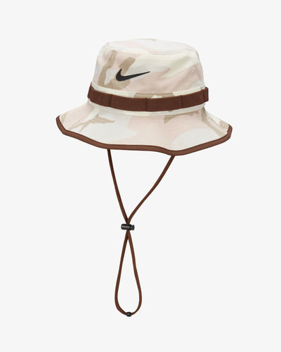 Nike Dri-FIT Apex Bucket Hat Coconut Milk/Brown/Black