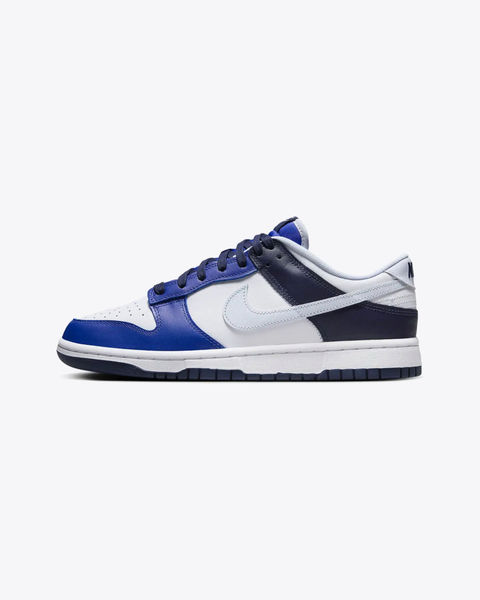 Nike Dunk Low White/Game Royal/Midnight Navy/Football Grey