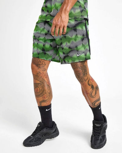 Nike Festival Challenger Shorts Black/Green Strike