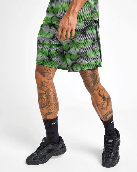 Nike Festival Challenger Shorts Black/Green Strike