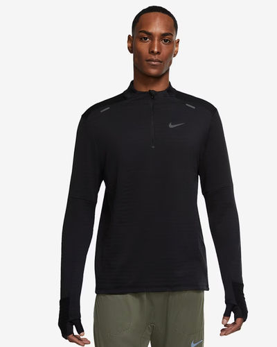 Nike Therma Half Zip Black