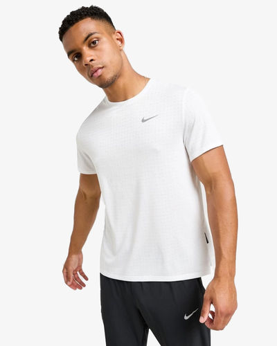 Nike Miler Breathe T-Shirt White