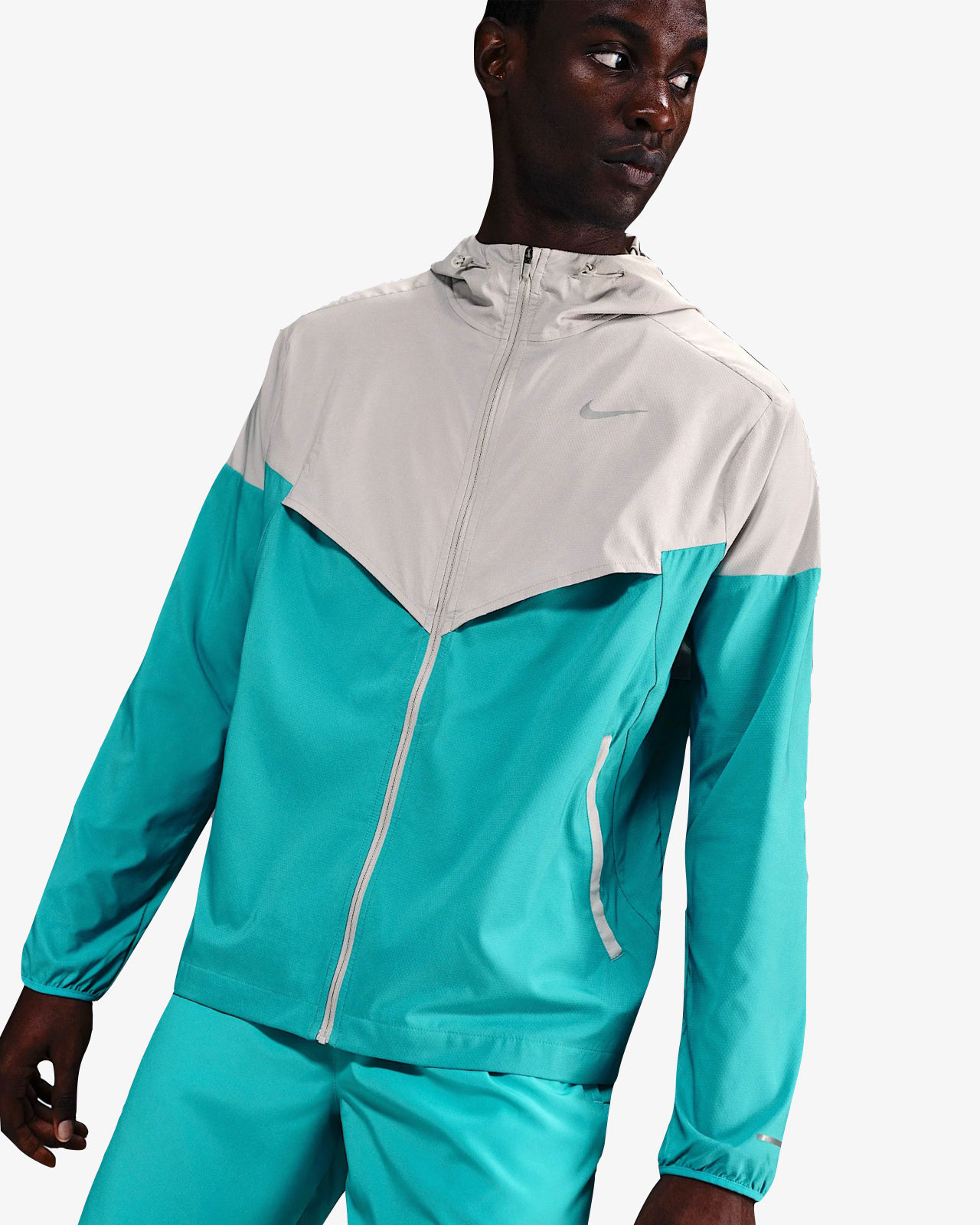 nike jacket mint green