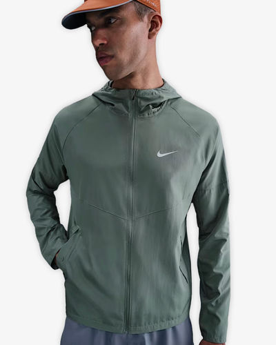 Nike Miler Men's Repel Running Jacket Clay Green