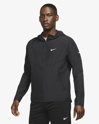 Nike Miler Repel Running Jacket Black