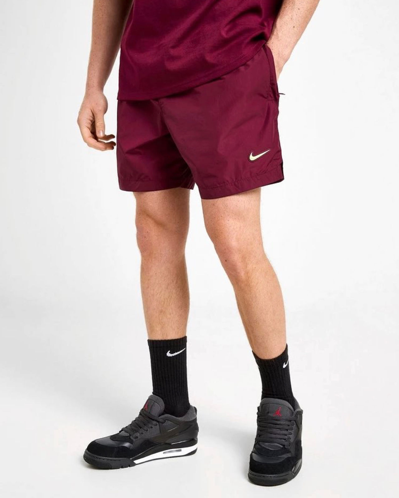 Nike x NOCTA Woven Shorts Dark Beetroot