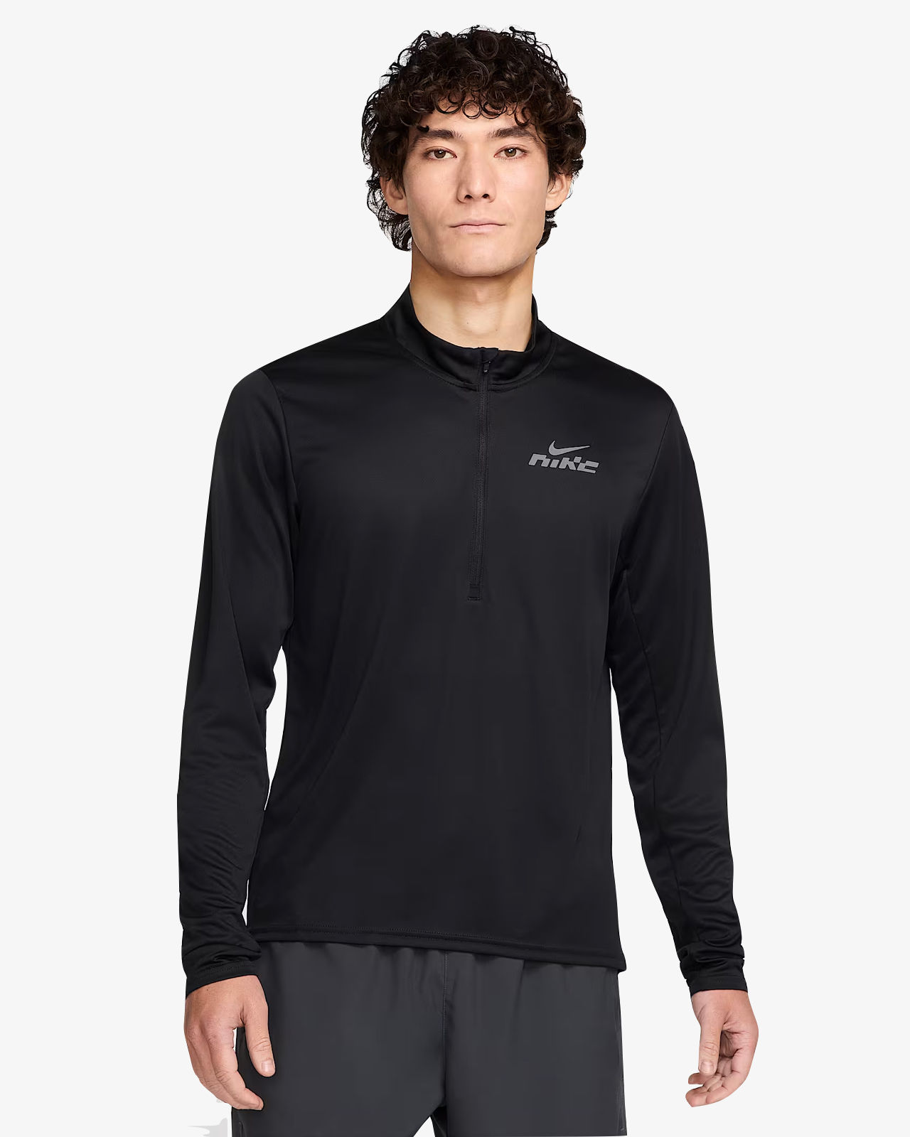 ヒロ Nike Pacer Flash Half Zip Black