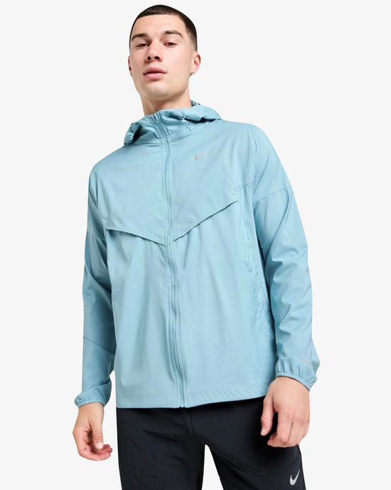 Nike Packable Windrunner Jacket Denim Turquoise