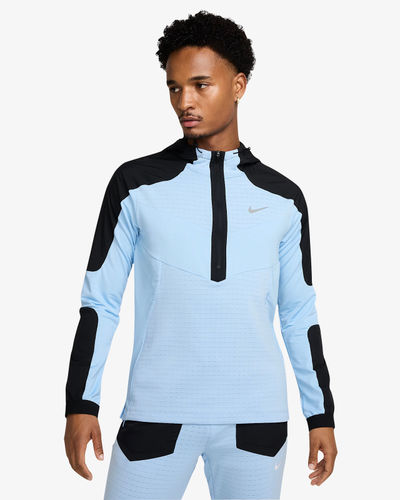 Nike 1/2 Zip Performance Hooded Jacket Psychic Blue
