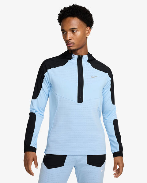 Nike 1/2 Zip Performance Hooded Jacket Psychic Blue