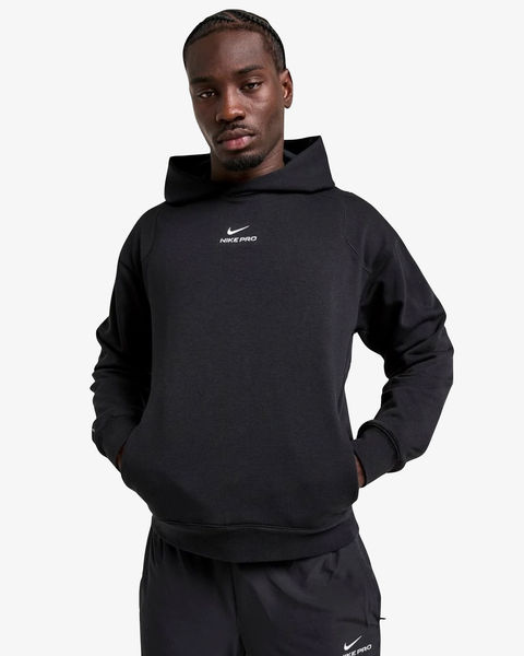 Nike Pro Overhead Hoodie Black