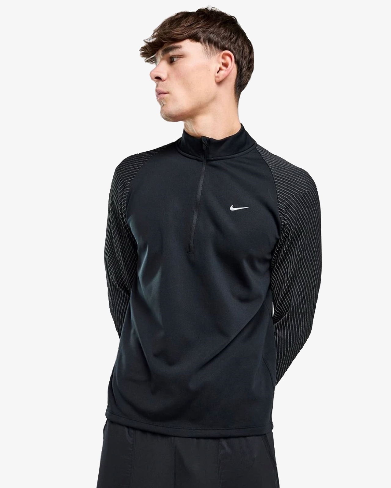 nike running half zip top