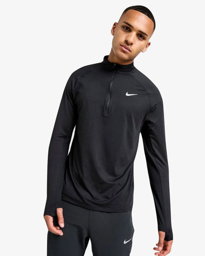 Nike Stride 1/4 Zip Top Black