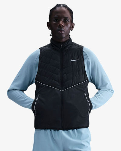 Nike Therma-FIT Repel Synthetic Fill Reflective Running Men's Gilet  Black