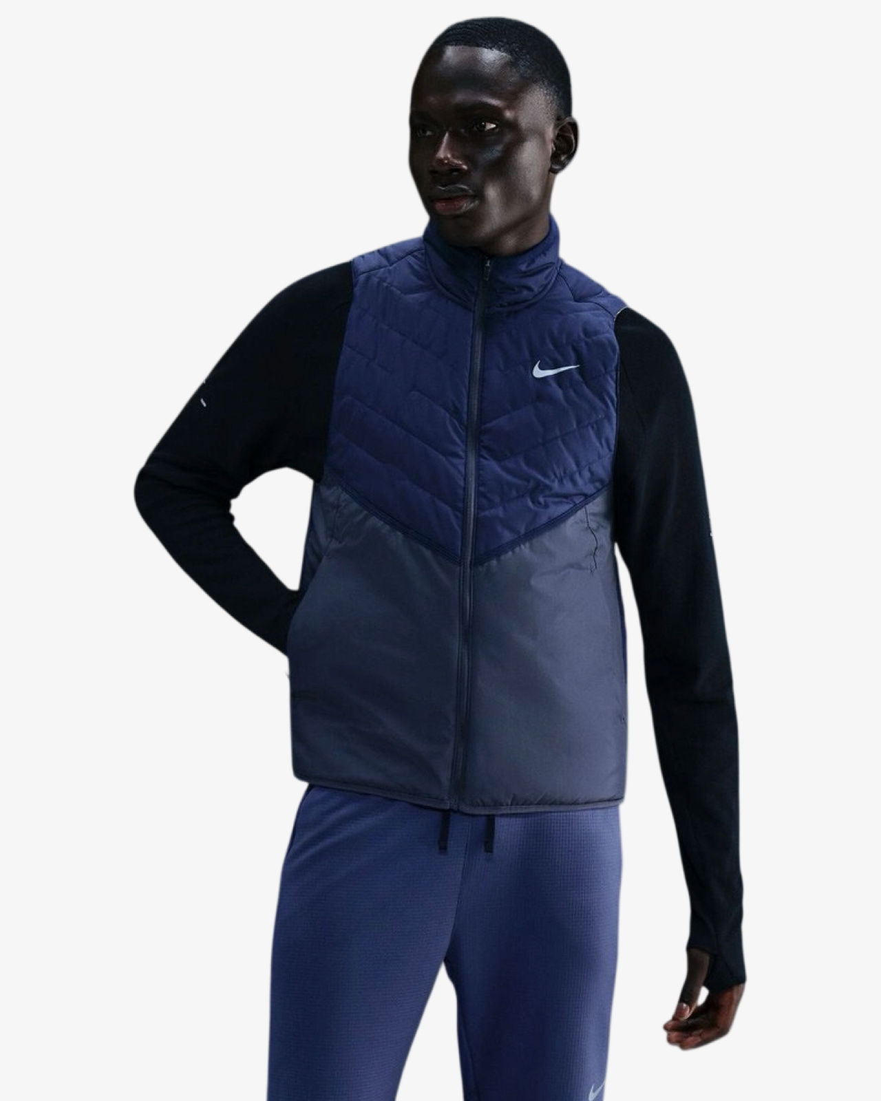 Nike Therma-FIT Repel Synthetic Fill Running Men's Jacket Black