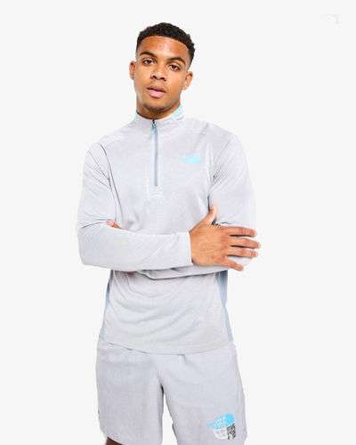 The North Face Performance 1/4 Zip Top Grey