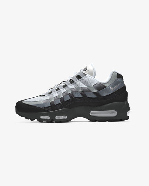 Nike Air Max 95 By You Black/ Grey/ White