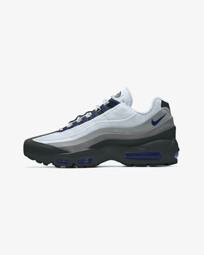 Nike Air Max 95 By You Grey/Black/Midnight Navy