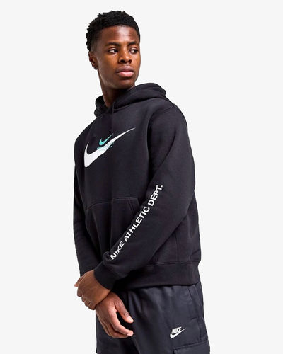 Nike Athletic Hoodie Black