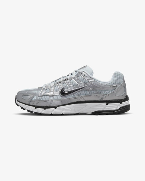 Nike P-6000 White/Metallic Silver/Pure Platinum/Black