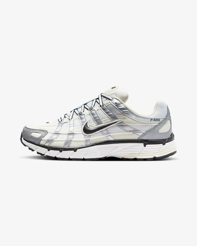 Nike P-6000 Coconut Milk/Summit White/Metallic Silver/Black