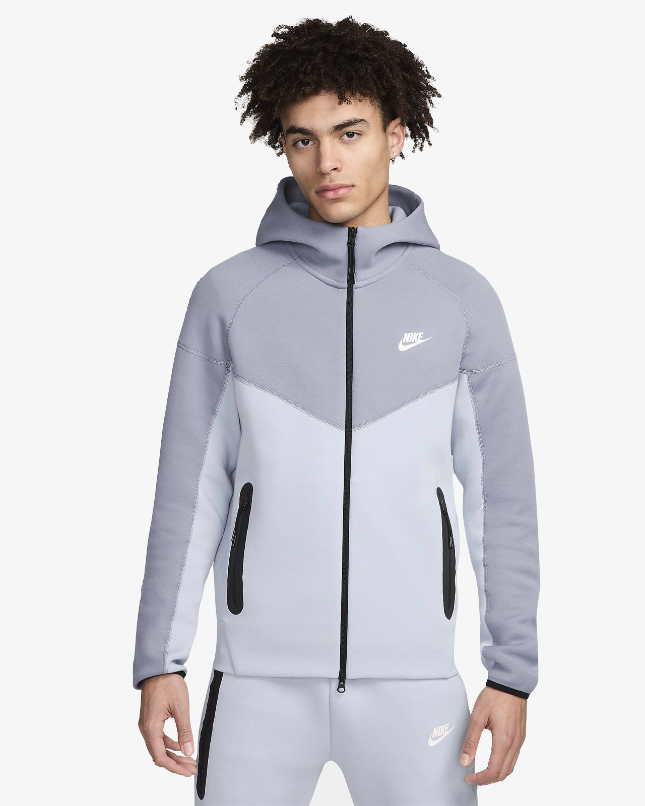 nike sportswear men's tech fleece full zip hoodie