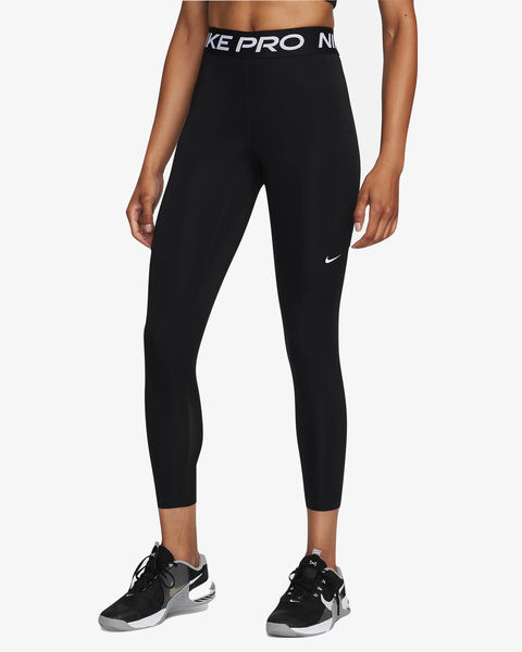 Nike Pro Mid-Rise 7/8 Leggings Black/White