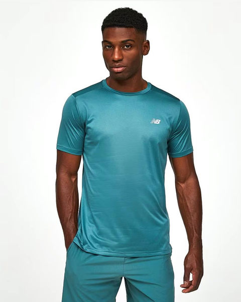 New Balance Run T Shirt New Spruce