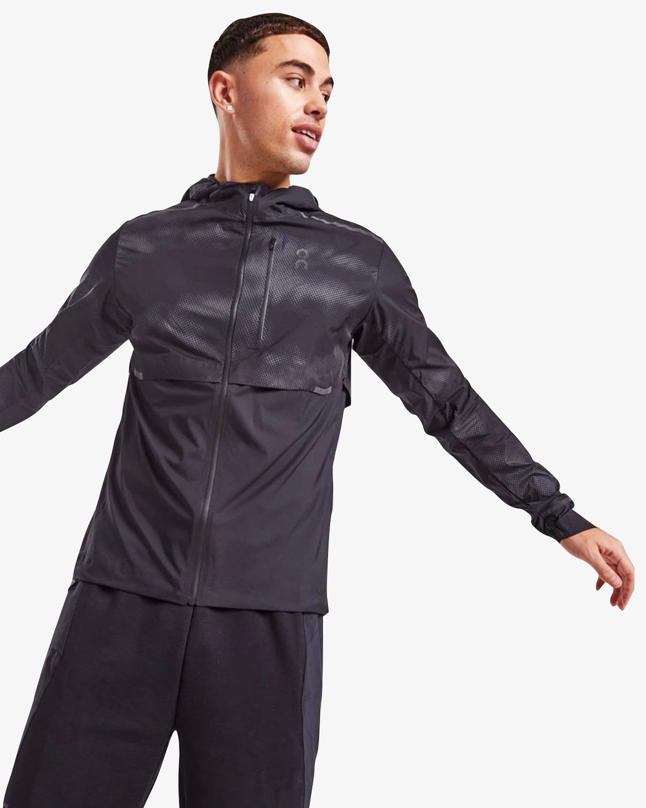 On Running Weather Running Jacket Green