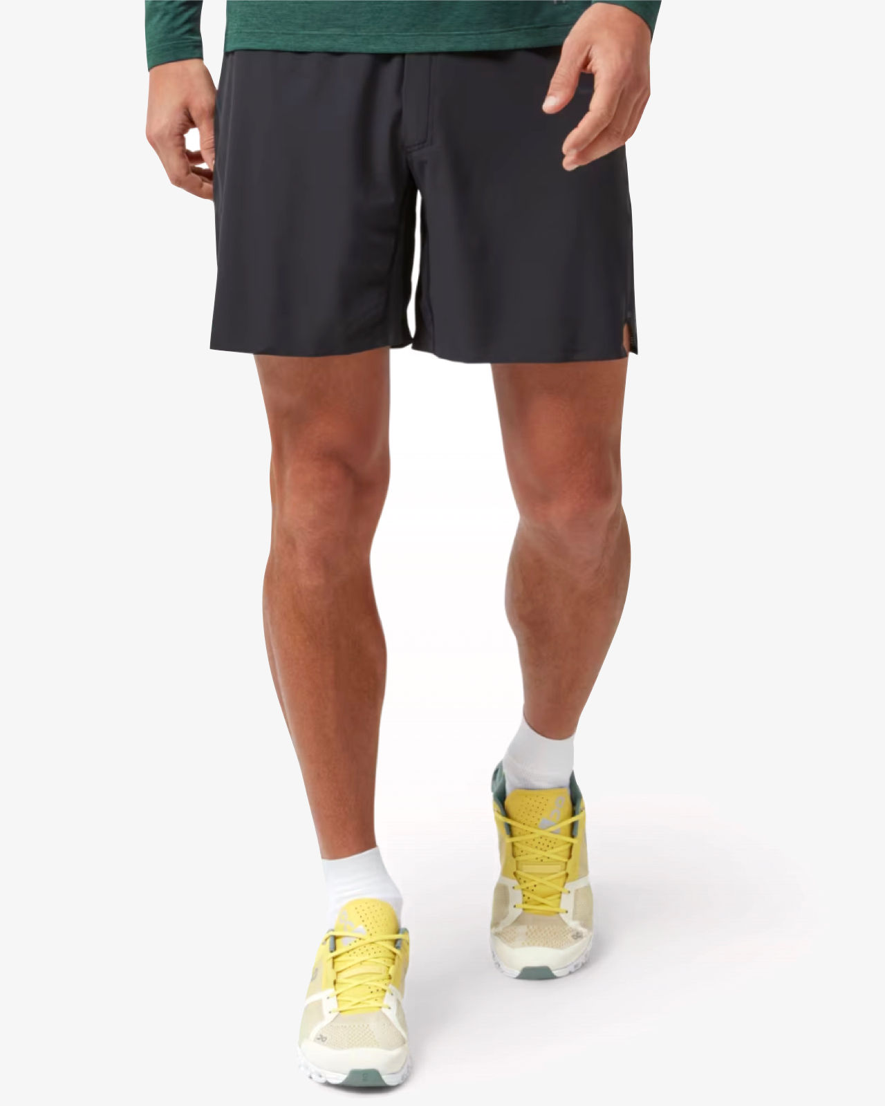 On Running Lightweight Lumos Shorts Grey