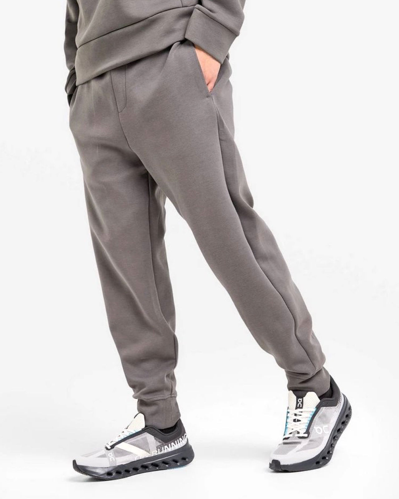 On Running Tech Track Pants Grey On Running Tech Track Pants Grey