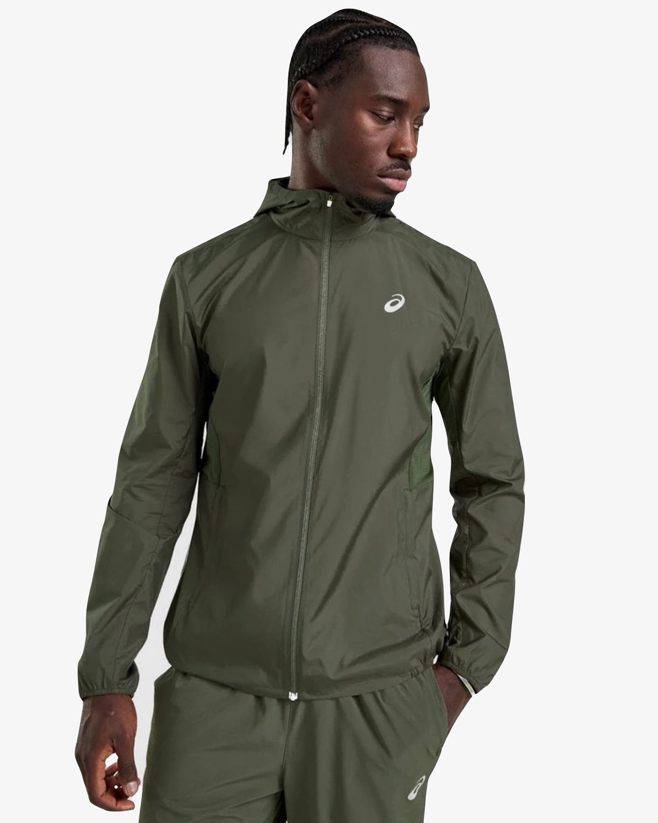 Asics Core Jacket Lime Green