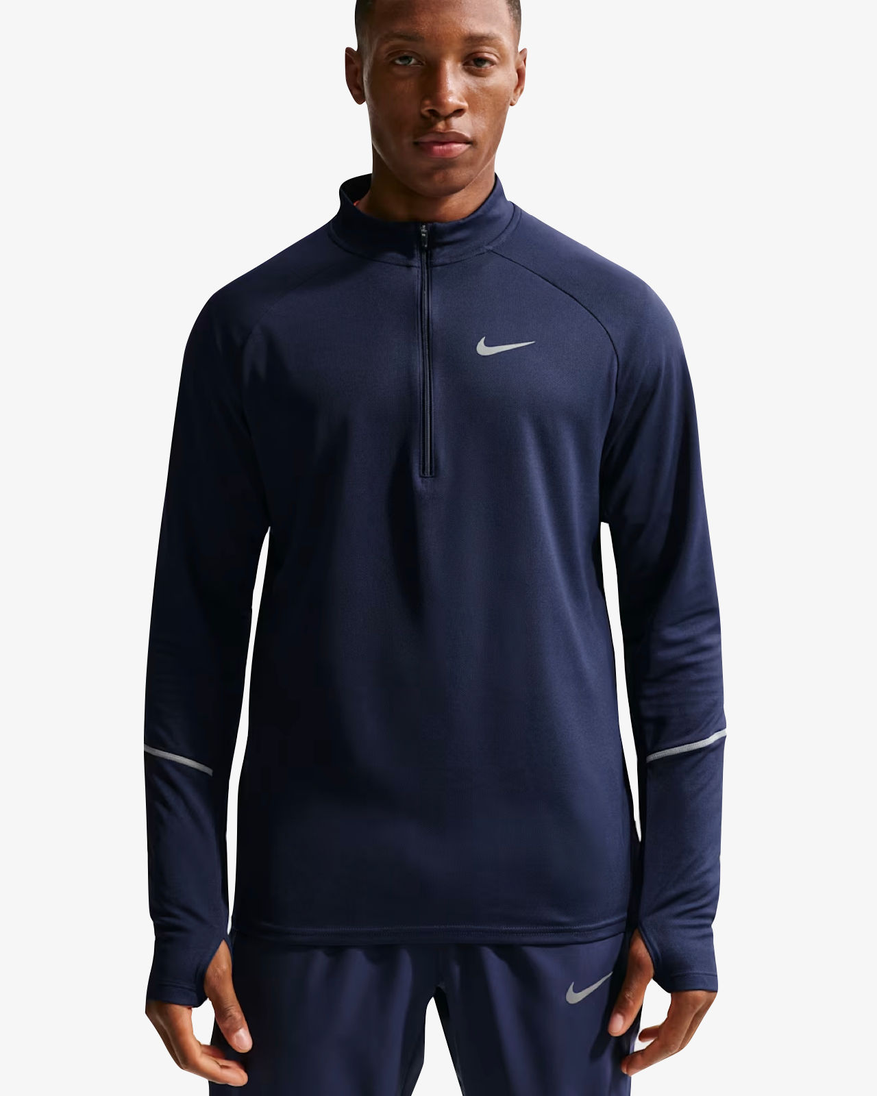 Nike 1/2 Zip Performance Hooded Jacket Armoury Navy