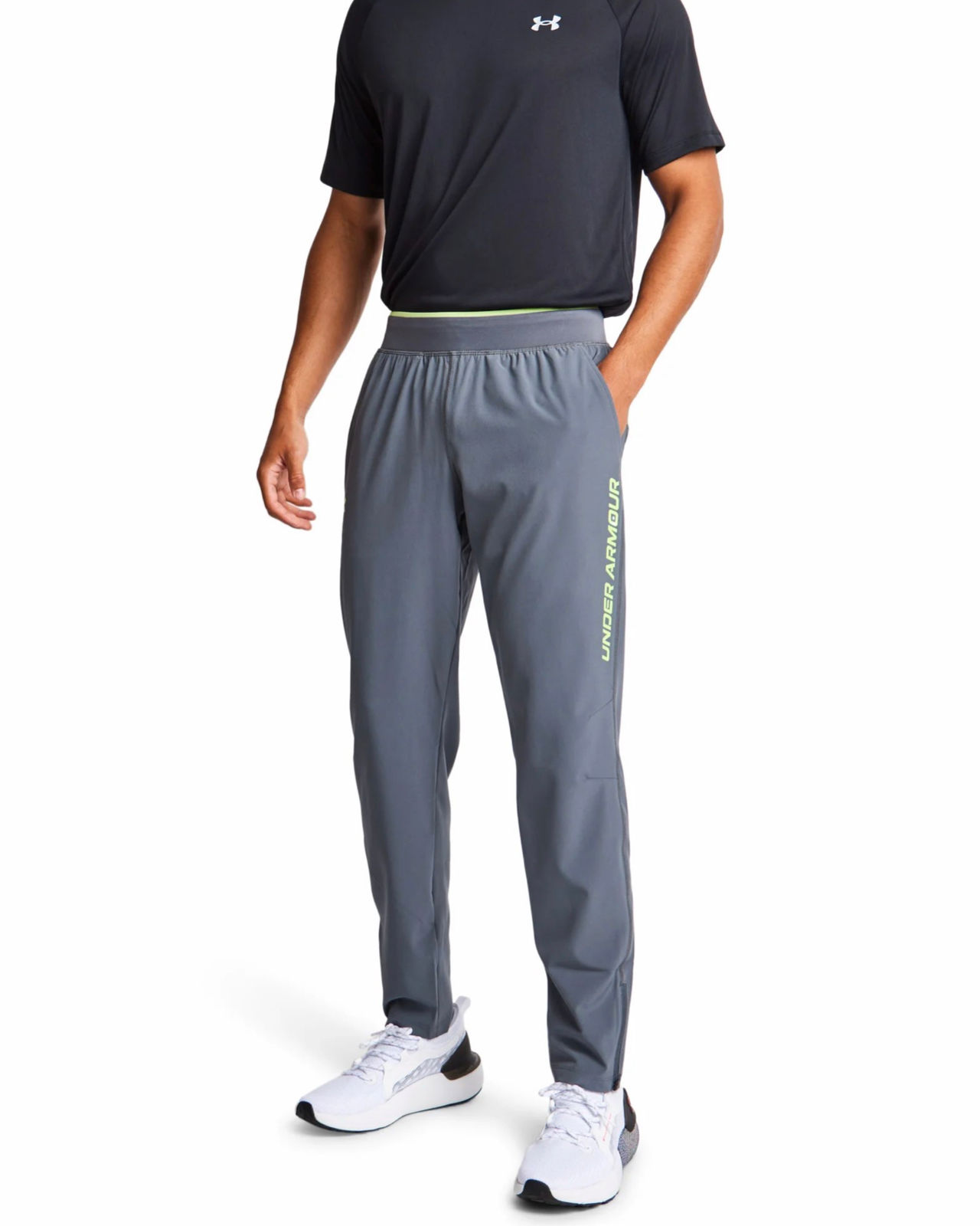 Under armour woven zip cargo track pants sale