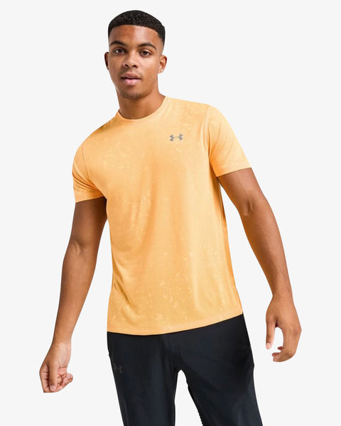 Under Armour Launch Splatter T-Shirt Orange