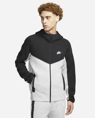 Nike Sportswear Tech Fleece Dark Grey Heather/Black/White