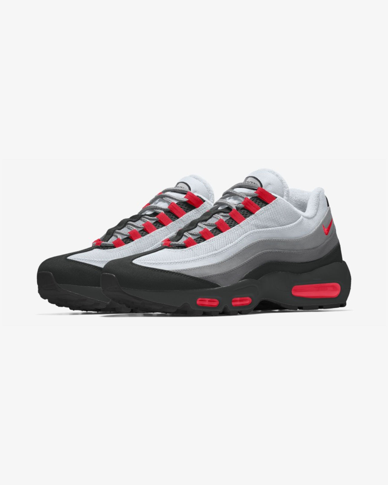 nike air red and grey