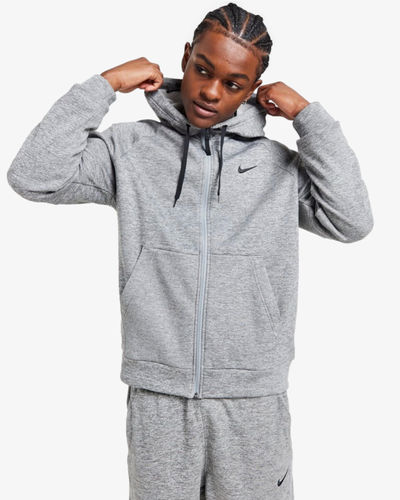 Nike Therma-FIT Full Zip Hoodie Grey