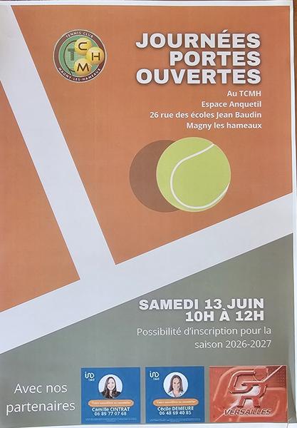 Portes Ouvertes au Tennis Club de Magny-les-Hameaux