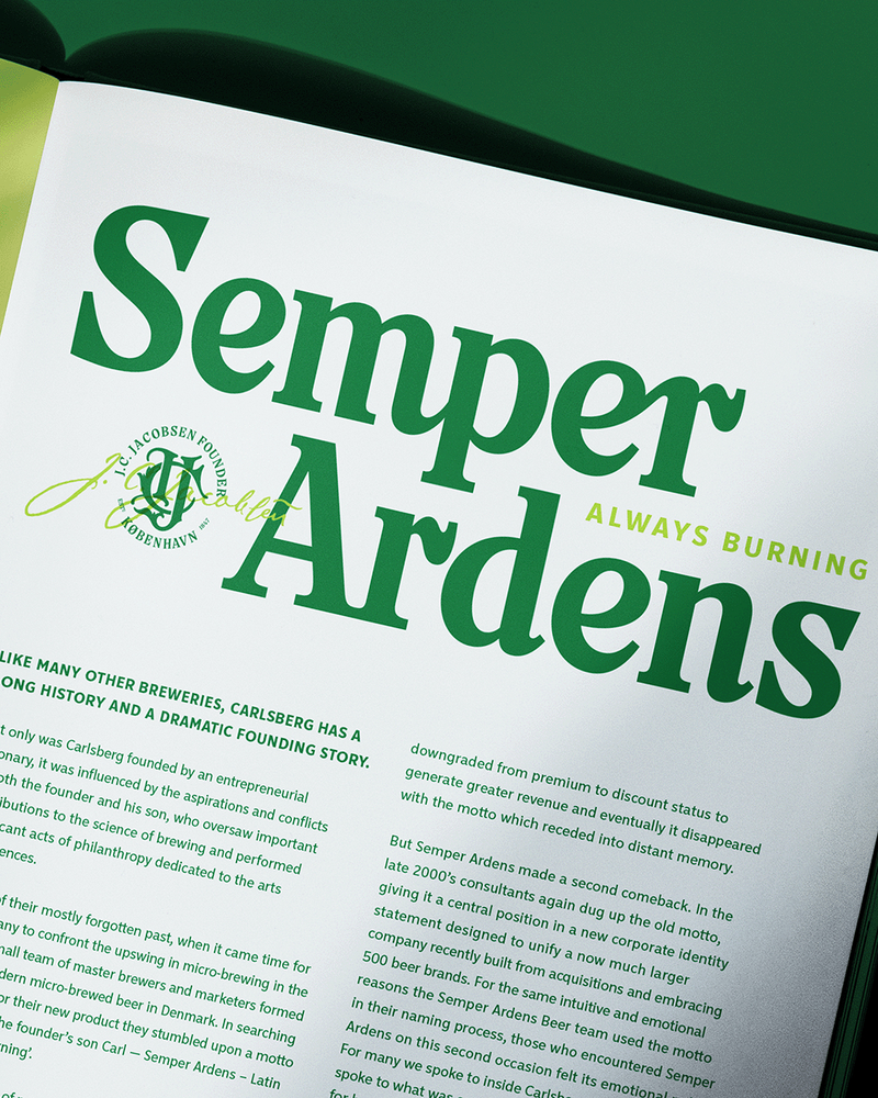 Carlsberg: Probably Serif