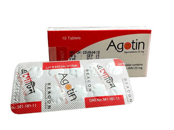 Agotin 25 mg Packaging