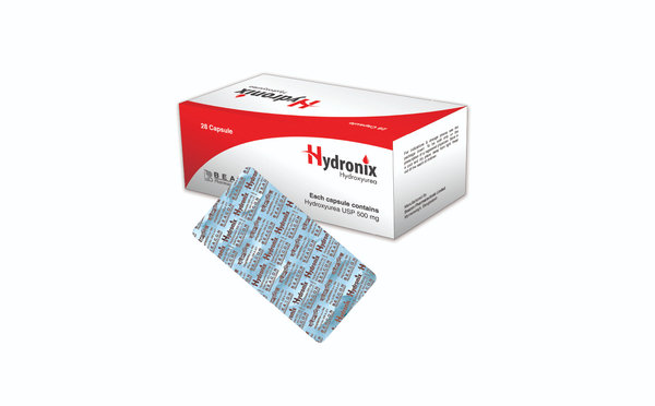 Hydronix 500 mg Packaging