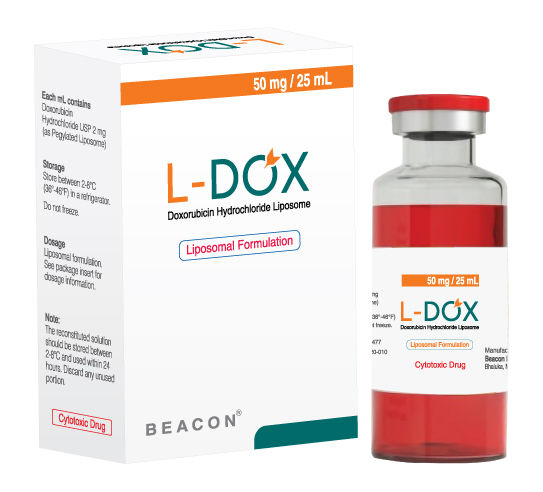 L-DOX 50 mg/25 ml Packaging