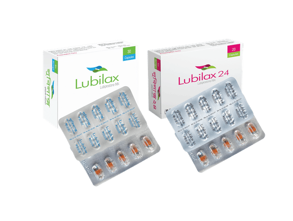 Lubilax 8 mcg Packaging